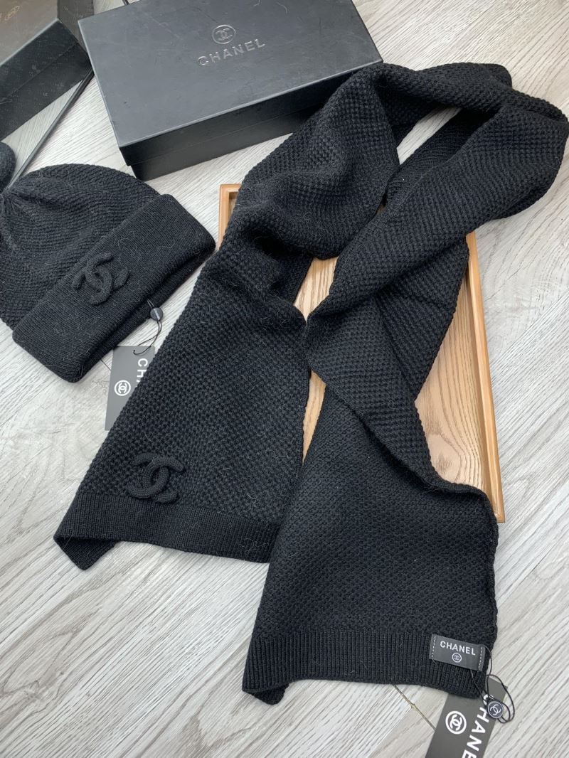 Chanel Caps Scarfs